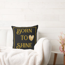 Almofada Nascer ao Travesseiro decorativo Brilhante
