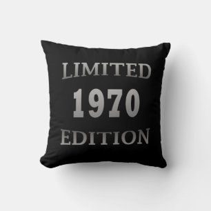Almofada Nascer de aniversário de 1970