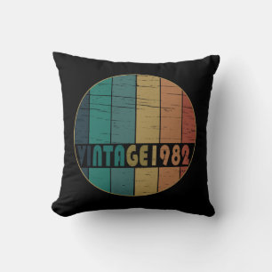 Almofada Nascer de aniversário de 1982