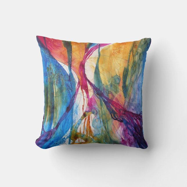 Almofada Nascer do sol da garganta (Frente)