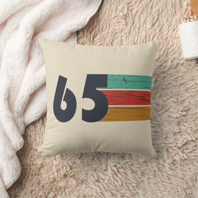 Almofada Nascer em 1965, 60º presente de aniversário (Cobertor)