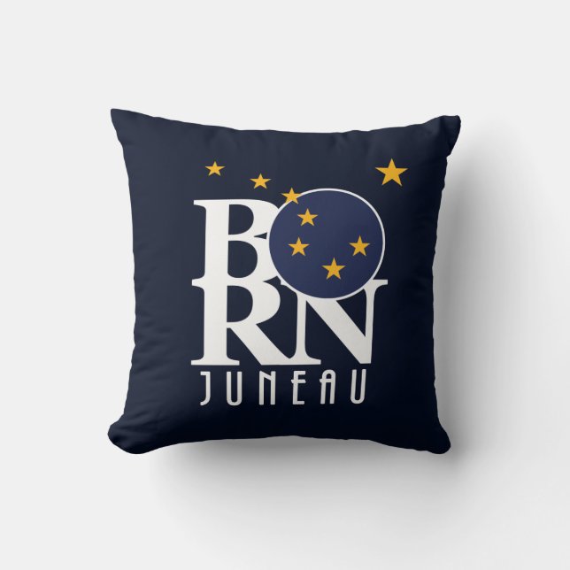 Almofada NASCER Juneau Alaska (Frente)