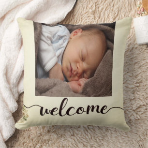 Almofada Nascer novo Travesseiro decorativo personalizado d