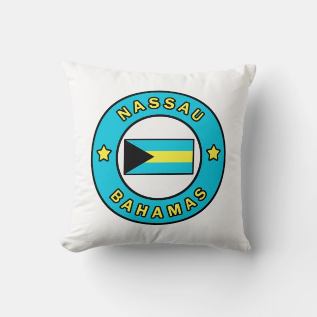 Almofada Nassau Bahamas (Frente)