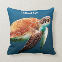 Natação bonita da tartaruga de mar