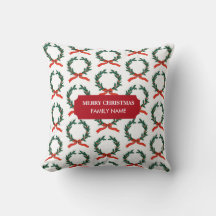 Natais vintages Berry Wreath Holiday Nome Personal
