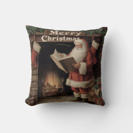 Almofada Natais vintages, Presente de Férias Cozy e Festivo