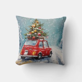 Almofada Natais vintages, Presente de Férias Cozy e Festivo