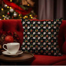 Natais vintages Sinos de Prata Feriados e Holly