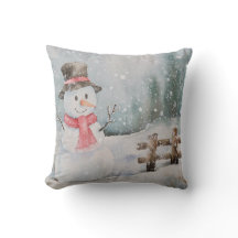 Natais vintages Snowman Winter