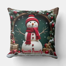 NATAIS VINTAGES - TRAVESSEIRO DECORATIVO