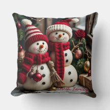 NATAIS VINTAGES - TRAVESSEIRO DECORATIVO