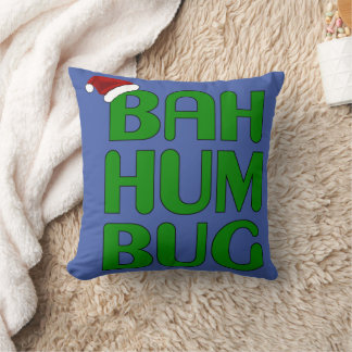 Almofada Natal Bah Humbug Shirt Art-Xmas Papais noeis de Hu