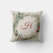 Natal Botânico Elegante em Aquarela