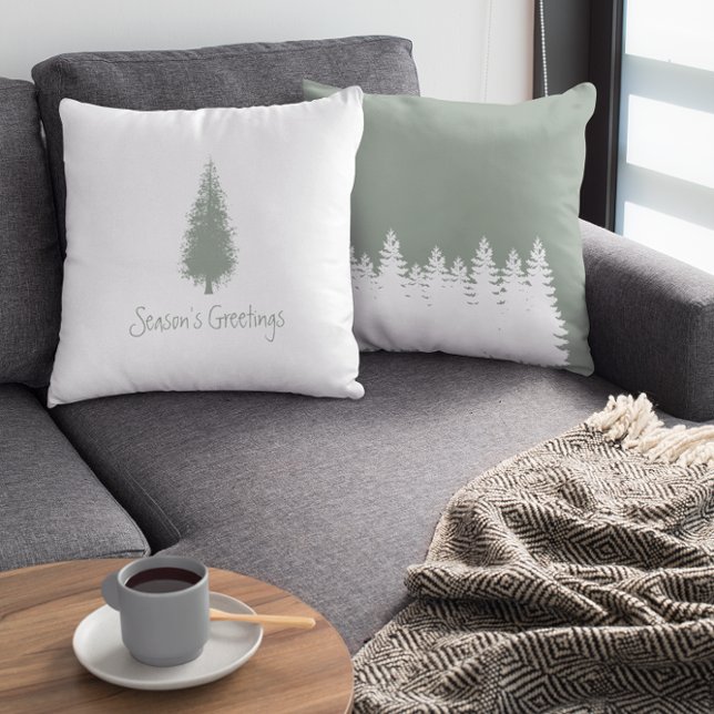 Almofada Natal das Árvores da Madeira (Criador carregado)