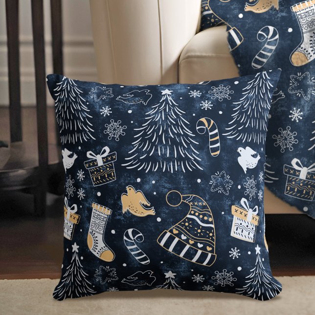 Almofada Natal de Atraso de Férias (Criador carregado)