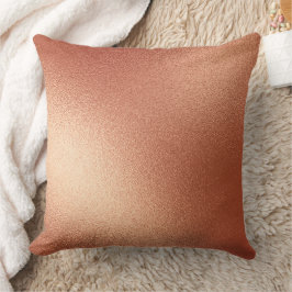 Almofada Natal de Bronze Dourado rosa