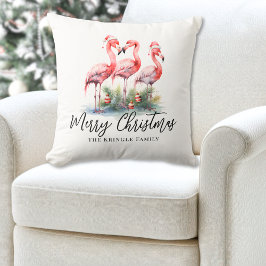 Almofada Natal de praia tropical personalizado