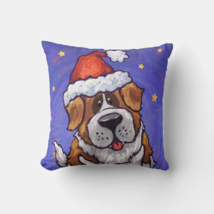 Almofada Natal de St Bernard