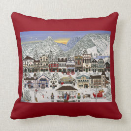 Almofada "Natal" em Leavenworth, Washington