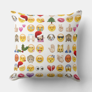 Almofada natal emojis