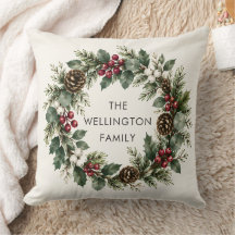 Natal Família Elegante com Verdura