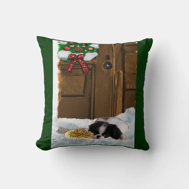 Almofada Natal japonês (Frente)