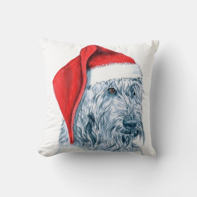 Almofada Natal Labradoodle (Frente)