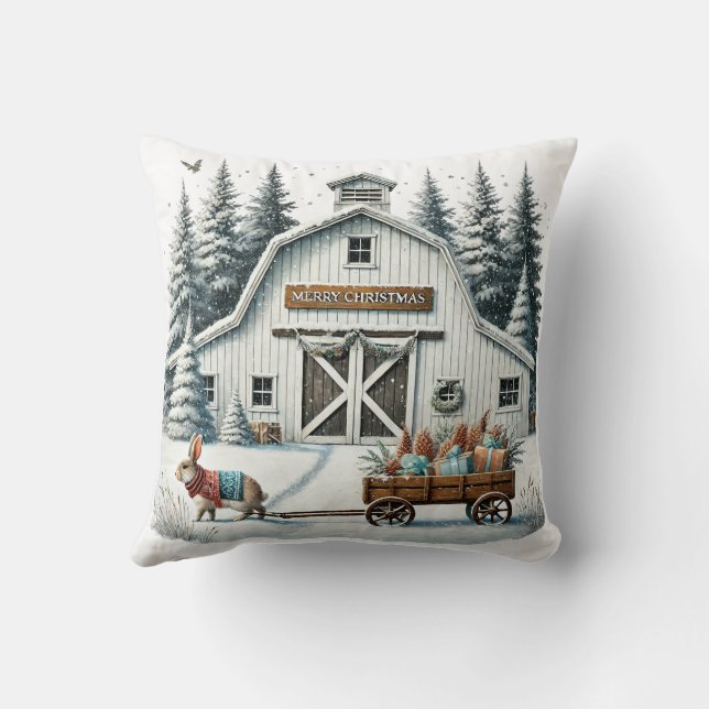 Almofada Natal No País (Verso)