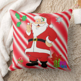 Almofada Natal para Papais noeis sorridentes
