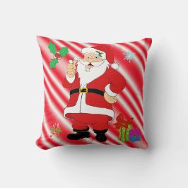 Almofada Natal para Papais noeis sorridentes