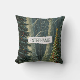 Almofada Natal Personalizado do Solstce Spruce