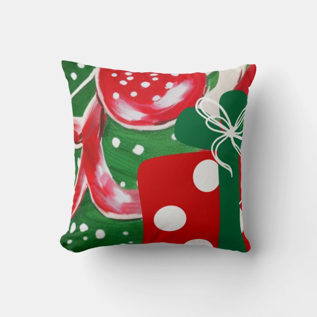Almofada Natal presente (Frente)