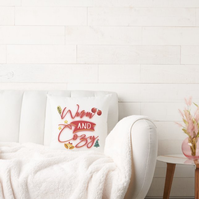 Almofada Natal Quente E Coontoso (Sofá)