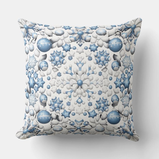 Almofada Natal Vintage Cheer Pattern (Frente)