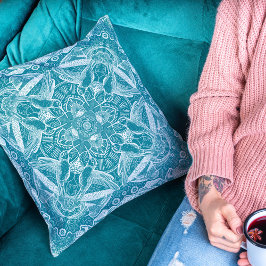 Almofada Nature Mandala Hummingbird Escolha Sua Cor