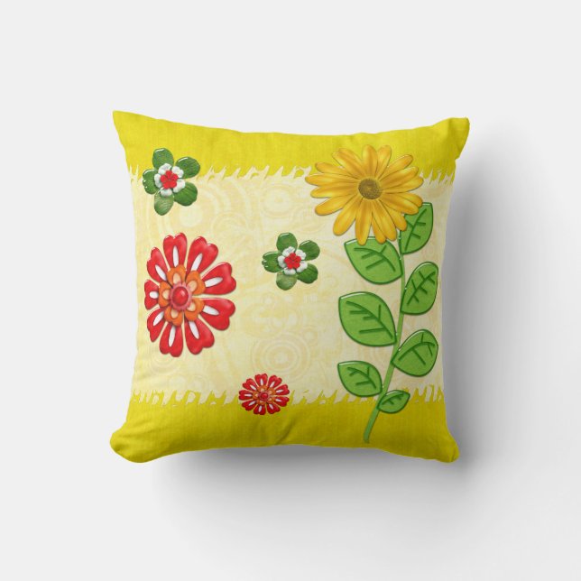 Almofada Natures Bounty Jeweled (Frente)