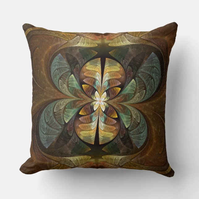 Almofada Natures Matrix Bumble Bee Abstrato (Frente)