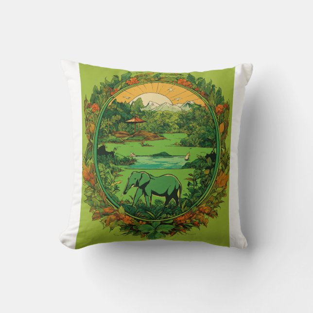 Almofada Natureza inspirada (Frente)