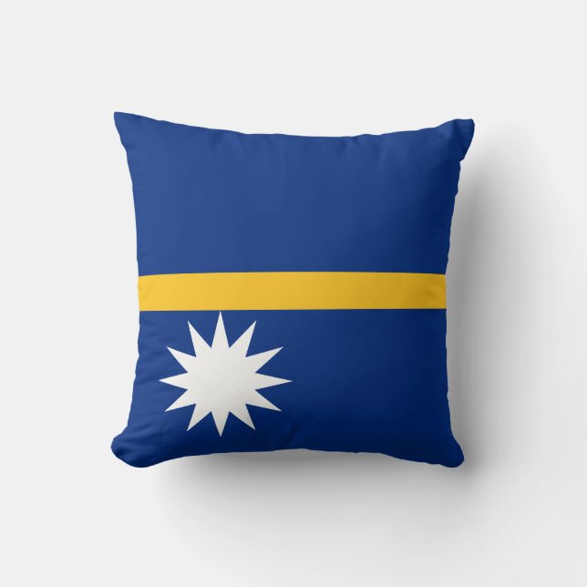 Almofada Nauru Flag (Frente)