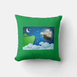 Almofada Navio voador no desembarque