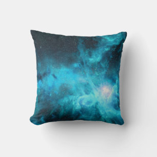 Almofada Nébula de Órion, luz azul, astronomia.