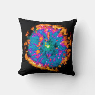Almofada Nebulosa Planetária NGC 6751 Arte Pop Psicodélica