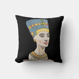 Almofada Nefertiti e Cartouche