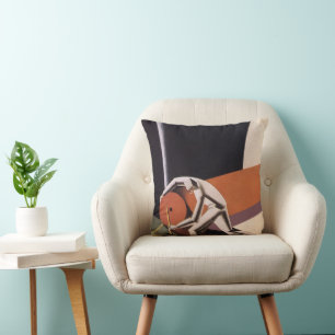Almofada Negócios Vintage, Tecidos e Textiles Art Déco