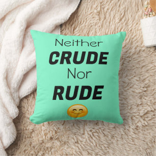 Almofada Nem Travesseiro decorativo Bruto Nem Rude