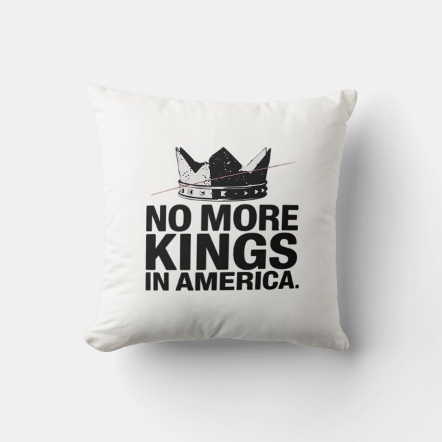 Almofada Nenhum Rei na América (Frente)
