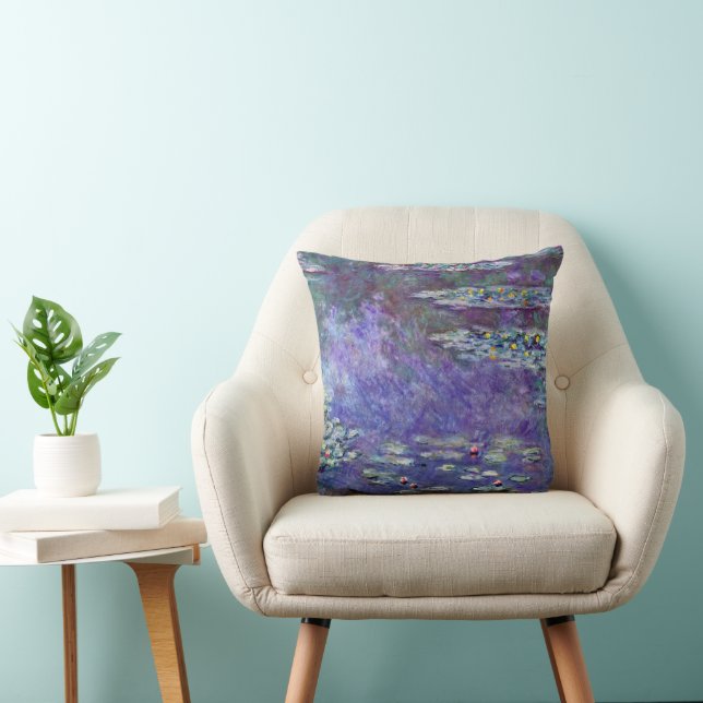 Almofada Nenúfares de Claude Monet, Impressionismo Antigo (Cadeira)