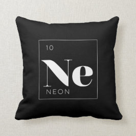 Almofada Néon de //do travesseiro dos elementos de mesa