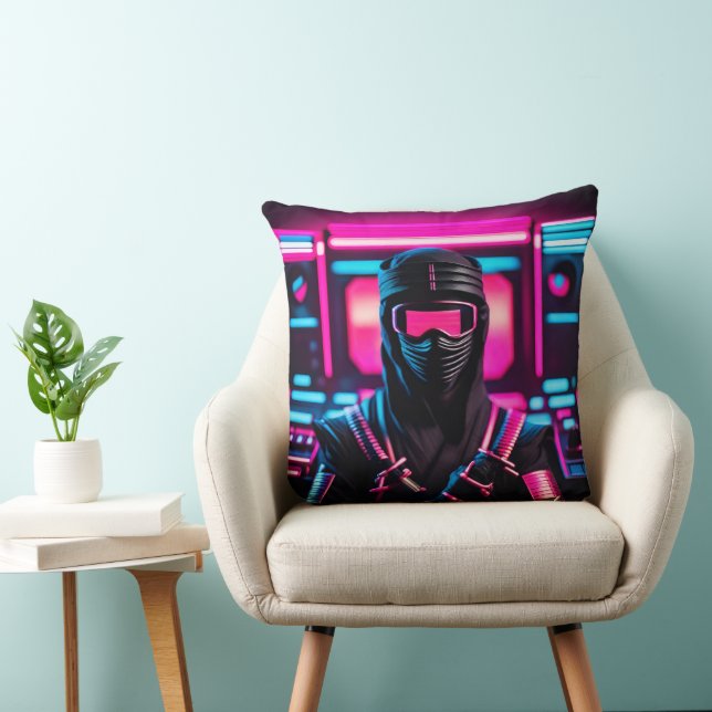 Almofada neon ninja (Cadeira)